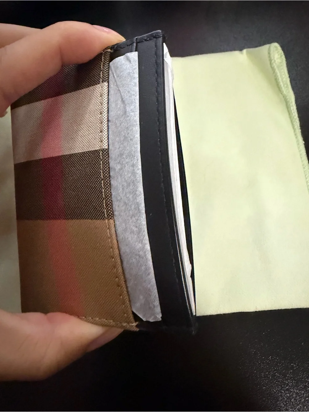 Burberry small flat